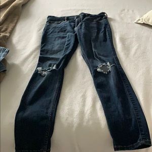 Hollister High rise skinny jeans